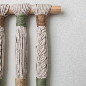 Rome Fiber Art / Macrame Wall Hanging / Macrame Wall Art / Tapestry / Wall Art / Made by Natura