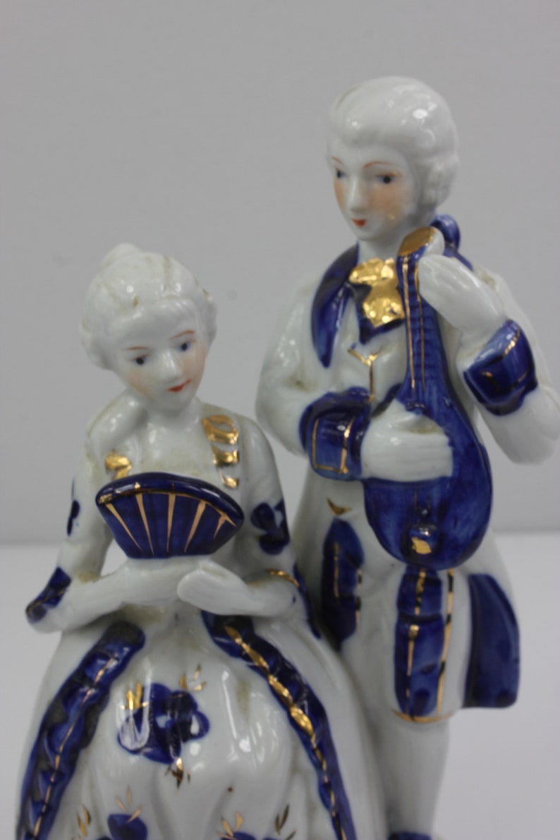 marquis couple statuettevintage porcelain marquise