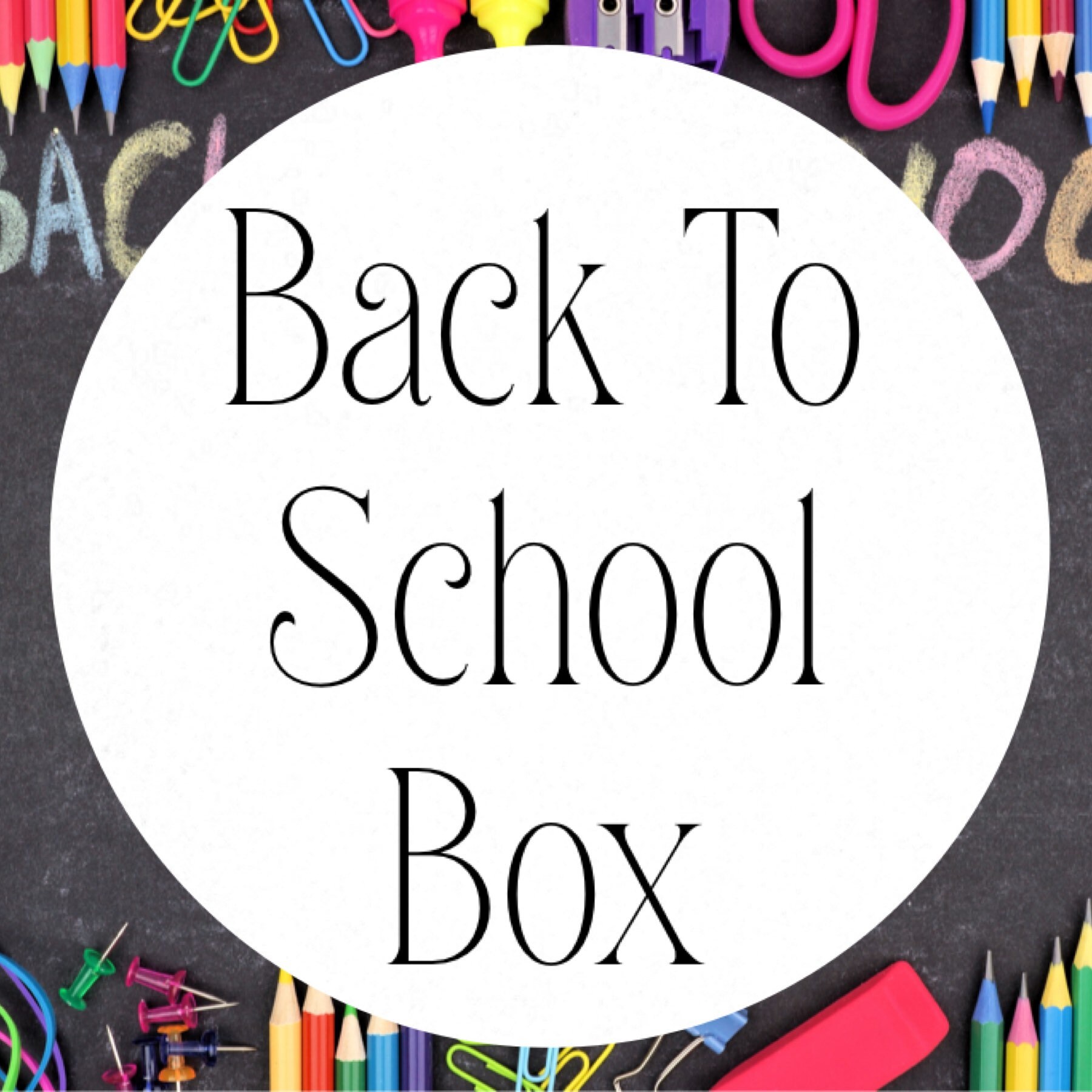 Back to School Box Etsy UK