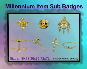 Millennium Items - 7 x Sub Badges [Twitch]