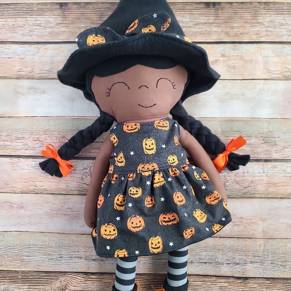 Halloween Witch Doll - Etsy