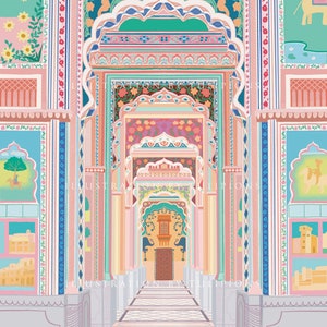 Jaipur Patrika Gate, Instant Digital Download