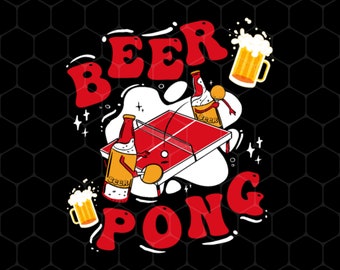 Liebe Bier Geschenk Png, Bier Pong Liebhaber Png, Bier Pong oder Ping Pong Png, Geschenk für betrunken Png, Bier Liebe Geschenk Png, Png druckbar, digitale Datei