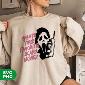 Ghost Face: What's Your Favorite Scary Movie PRINTS and STICKERS – Art Lab  Candy