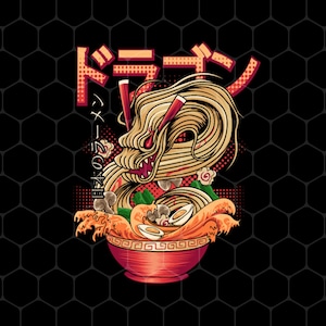 Ramen Lover Png, Dragon Noodle Png, Best Ramen Png, Japanese Noodle Png, Vintage Ramen Png, Love Ramen Png, Png Printable, Digital File
