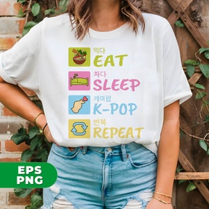 Kpop Lover Png, Love Kpop Png, Repeat Kpop For Me Png, Korean Lover Png, My Life Repeat Png, Kpop Real Love Png, Png Printable, Digital File image 3