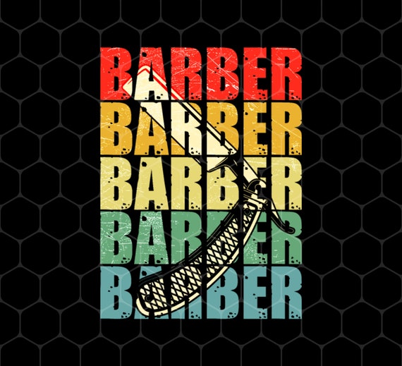 Barber Vintage Png, Love Barber Gift Png, Retro Barber Png, Barber In Classic Png, Barber Lover Png, Png For Shirts, Png Sublimation