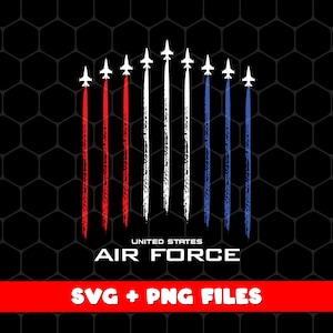 American Flag Svg, Air Force Svg, US Veterans Svg, 4th Of July Svg, Love Plane Svg, American Air Force Svg, Svg For Shirts, Png Sublimation