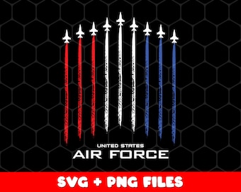 American Flag Svg, Air Force Svg, US Veterans Svg, 4th Of July Svg, Love Plane Svg, American Air Force Svg, Svg For Shirts, Png Sublimation