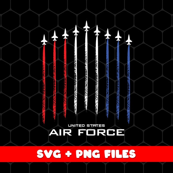 American Flag Svg, Air Force Svg, US Veterans Svg, 4th Of July Svg, Love Plane Svg, American Air Force Svg, Svg For Shirts, Png Sublimation
