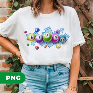 Bingo Balls And Bingo Tickets Png, Lottery Ticket Png, Win Bingo Png, Love Bingo Png, Bingo Lover Gift, Png Printable, Digital File