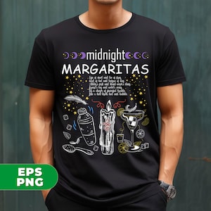 Midnight Margaritas, Practical Magic, Basic Witch, Cute Fall Gift, Apothecary, Happy Halloween, Halloween Png, Png Printable, Digital File