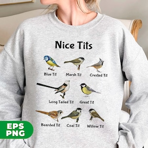 Nice Tits Png, Tits Bird Png, Birds Png, Tits Png, 8 Kinds Of Tits Bird Png, Bird Lover Shirts, Many Birds, PNG For Shirts, PNG Sublimation