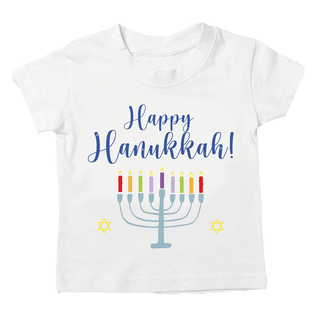 Happy Hanukkah Babygrow, Tshirt, Bodysuit, Onesie, Sleepsuit