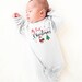 My First Christmas Babygrow, Mummy, Daddy, Matching, Family Sweaters, Cute, Gift, My 1st, Xmas, Unisex Baby Clothing, Santa, Tree 
