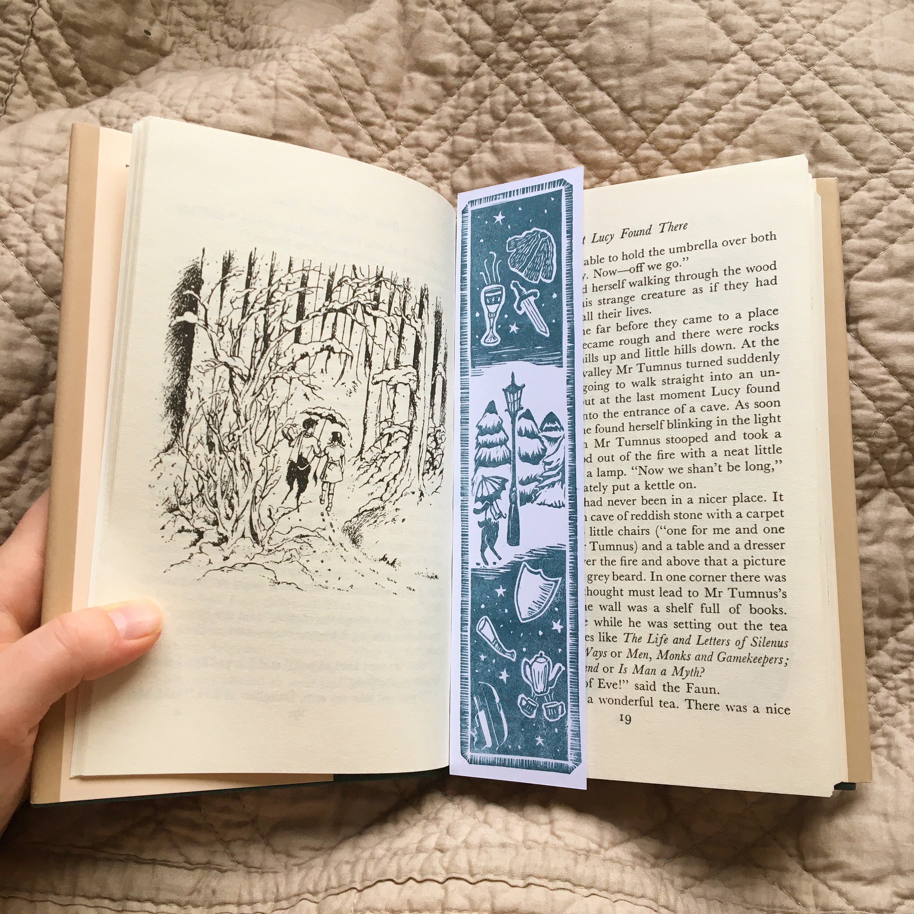Narnia Bookmark | Etsy