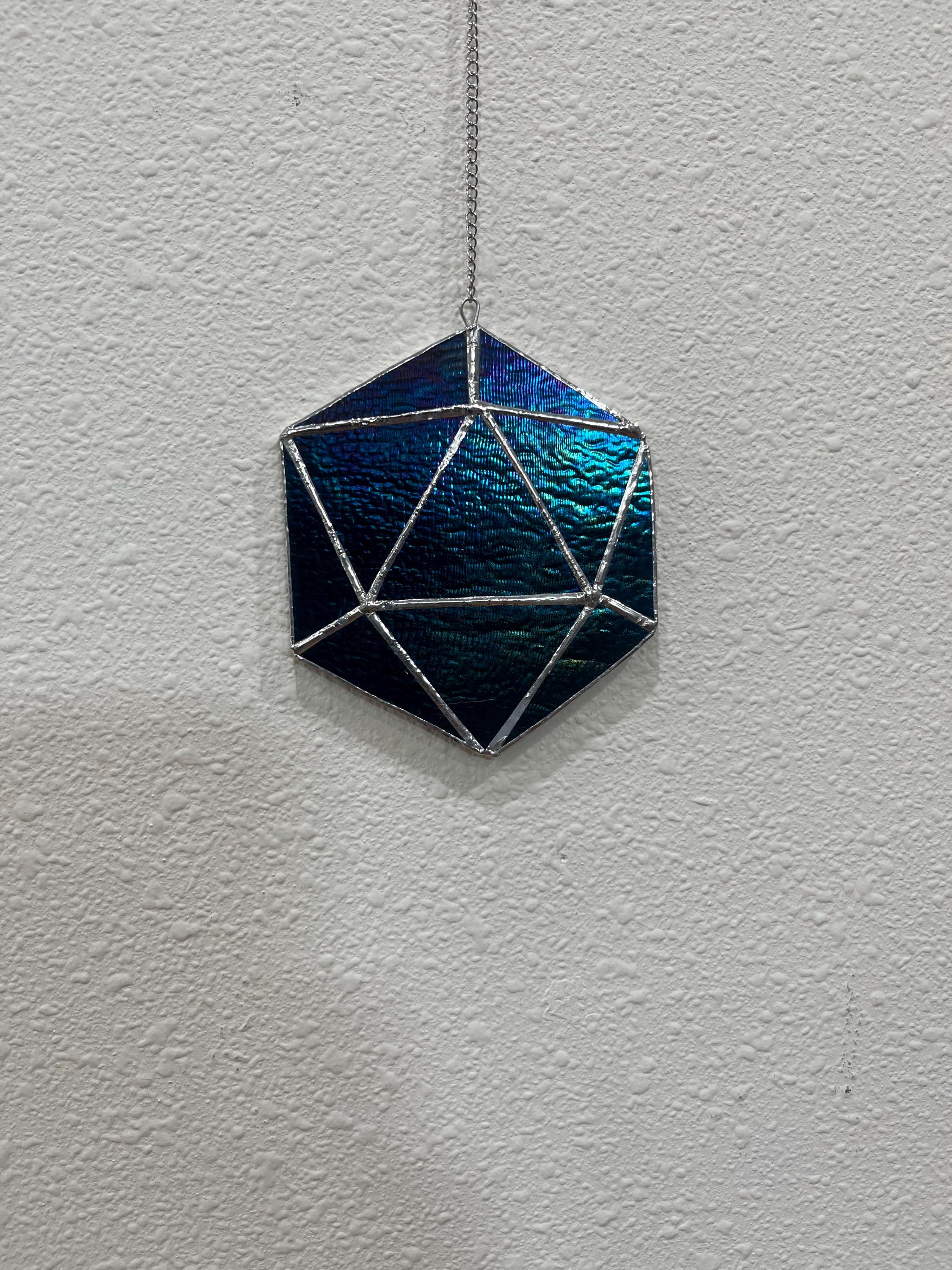 Stained Glass D20 - Etsy