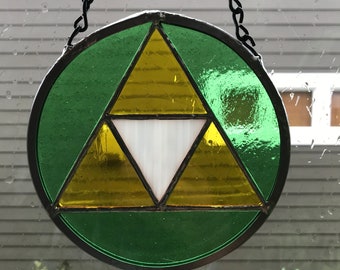 Triforce Stained Glass