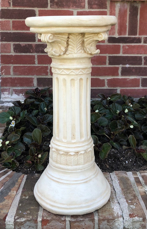 indoor column plant stand