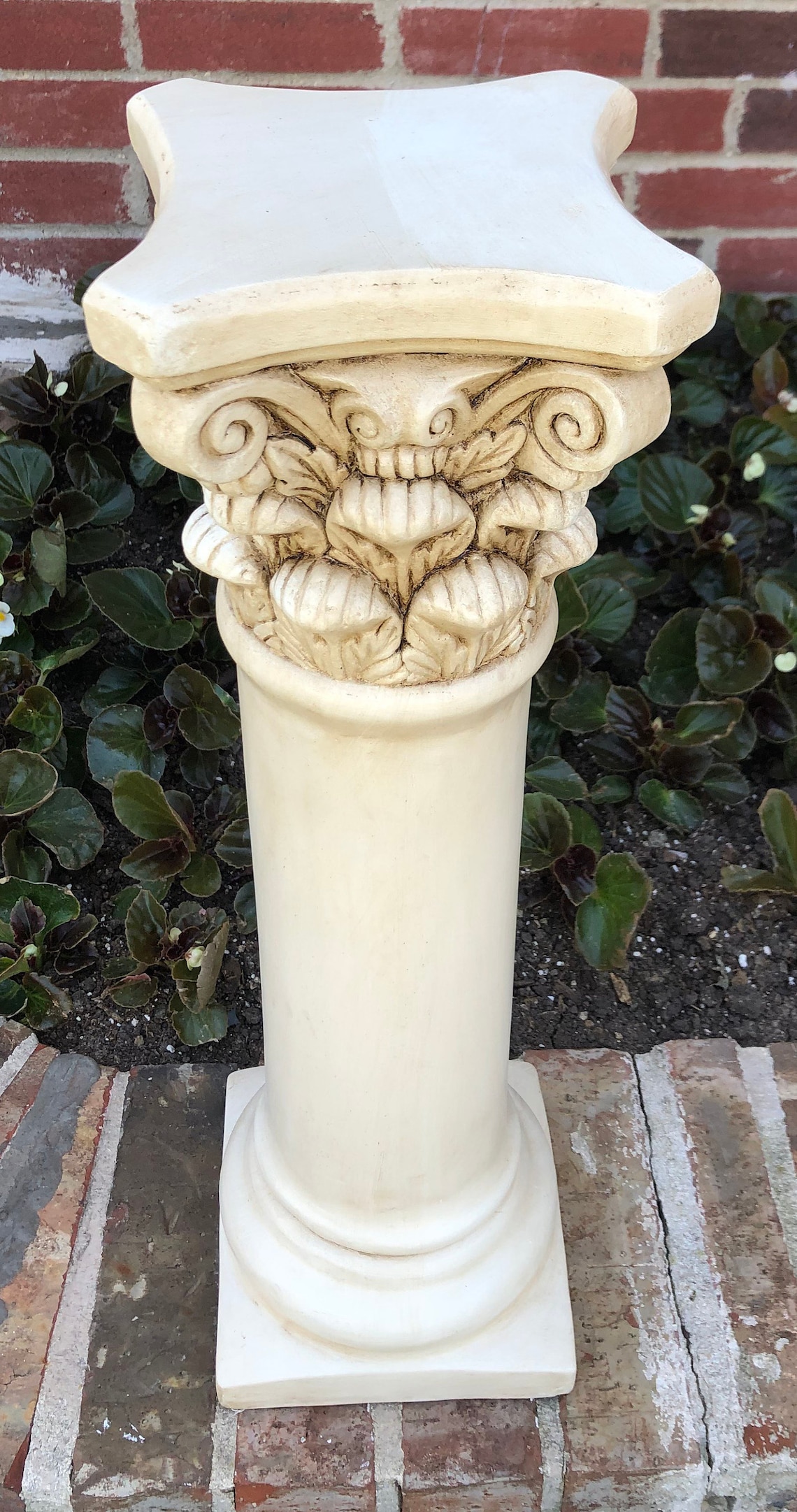 indoor column plant stand