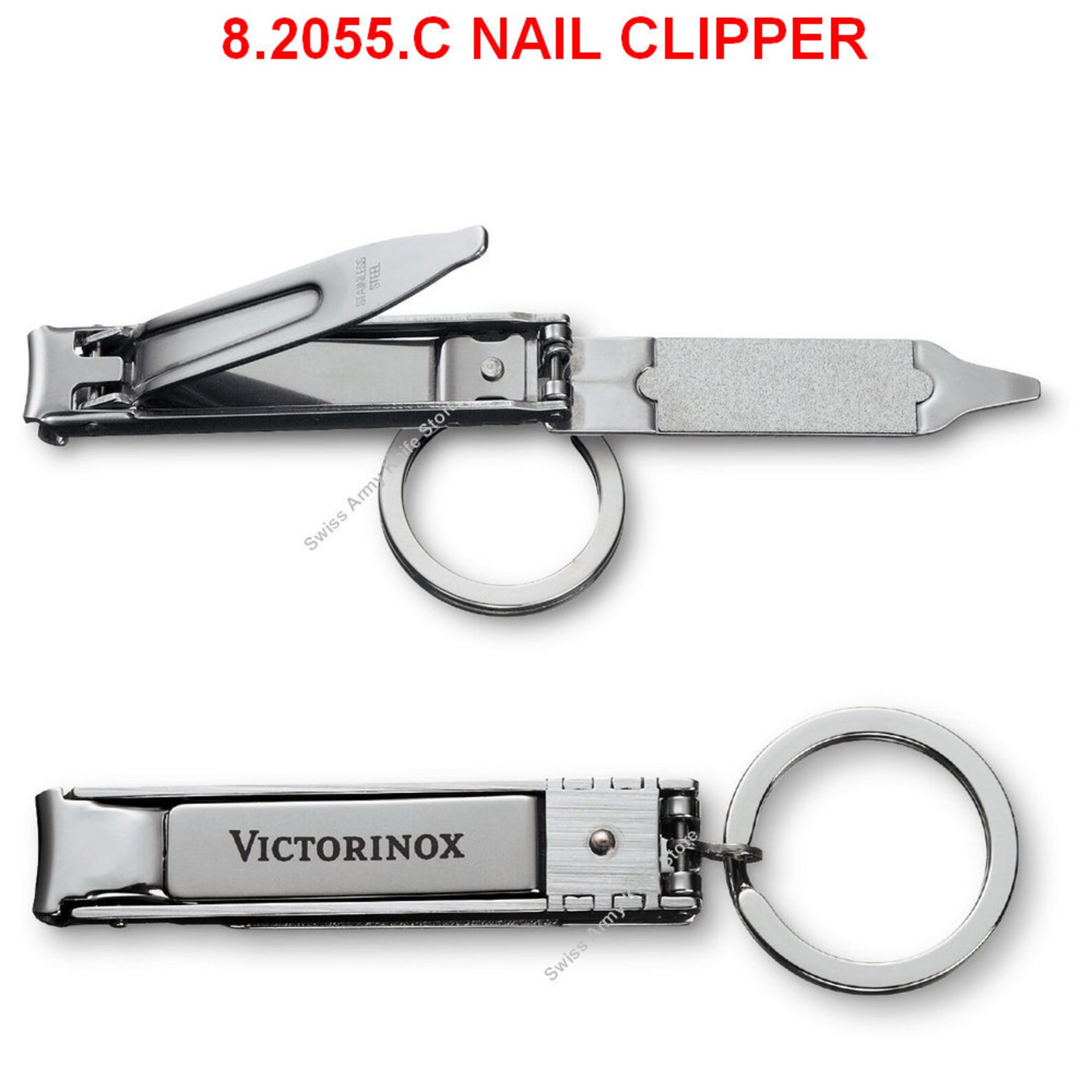 Swiss Army Knife VICTORINOX NAIL CLIPPER 8.2055.C Etsy