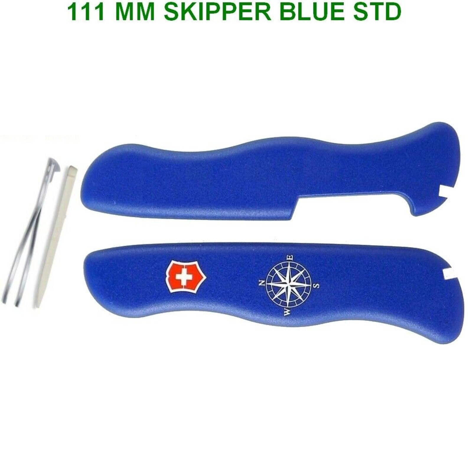 Swiss Knife VICTORINOX 111 mm SCALES SKIPPER Blue for Swiss Etsy