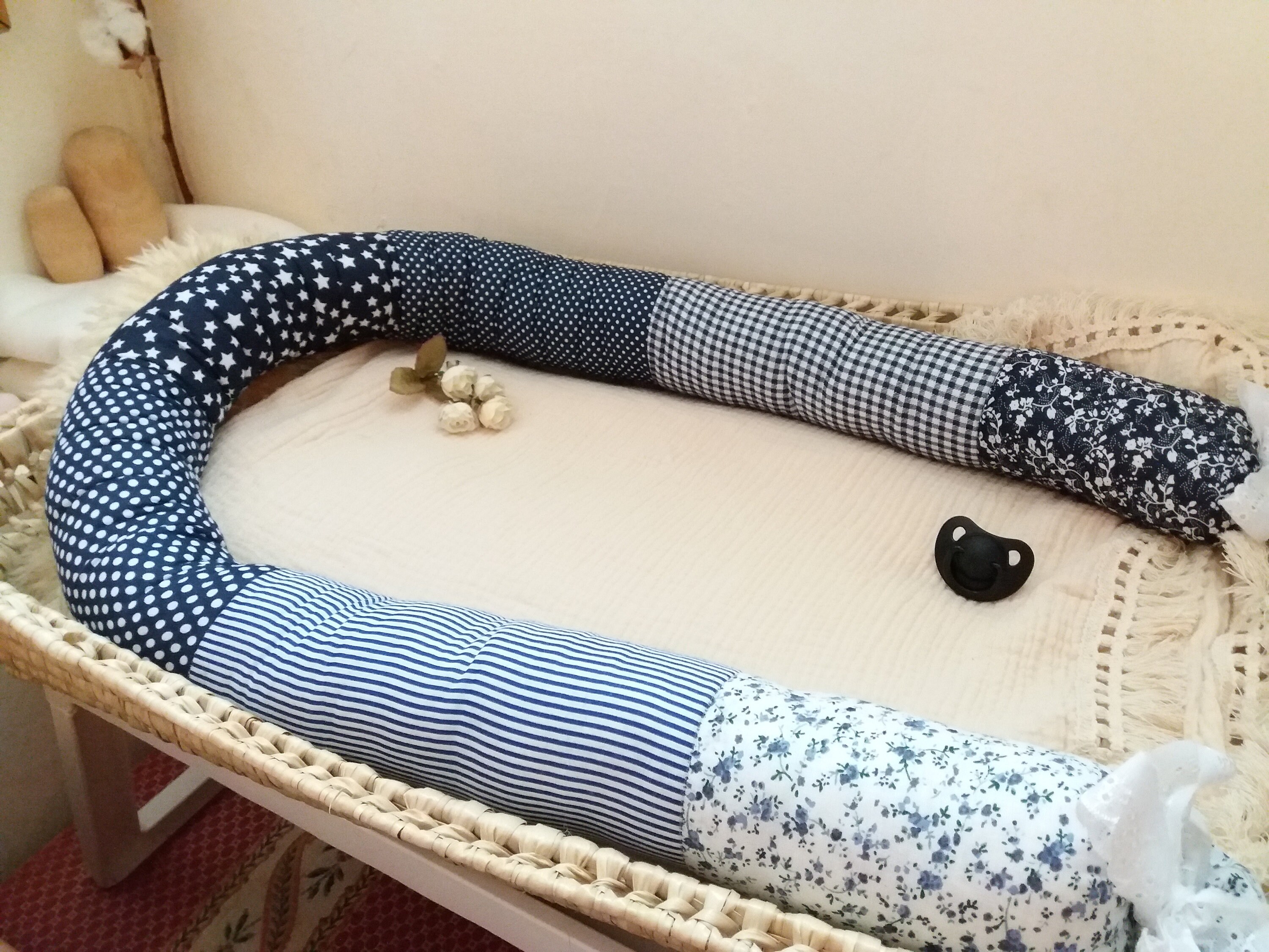Baby Snake Pillow Cotton Bed Bumper Crib Bumper Etsy