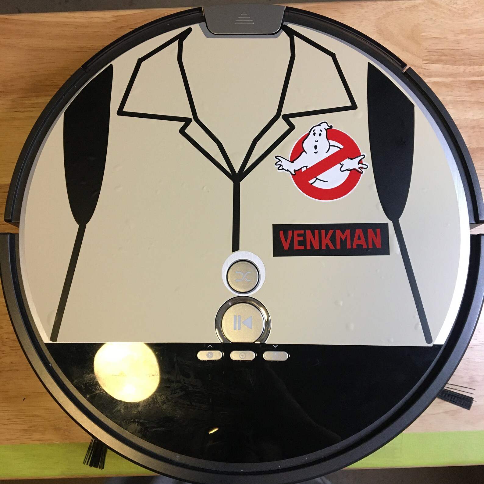 Ghostbusters Robot Vacuum Skin Decal Classic Movie Pop Etsy