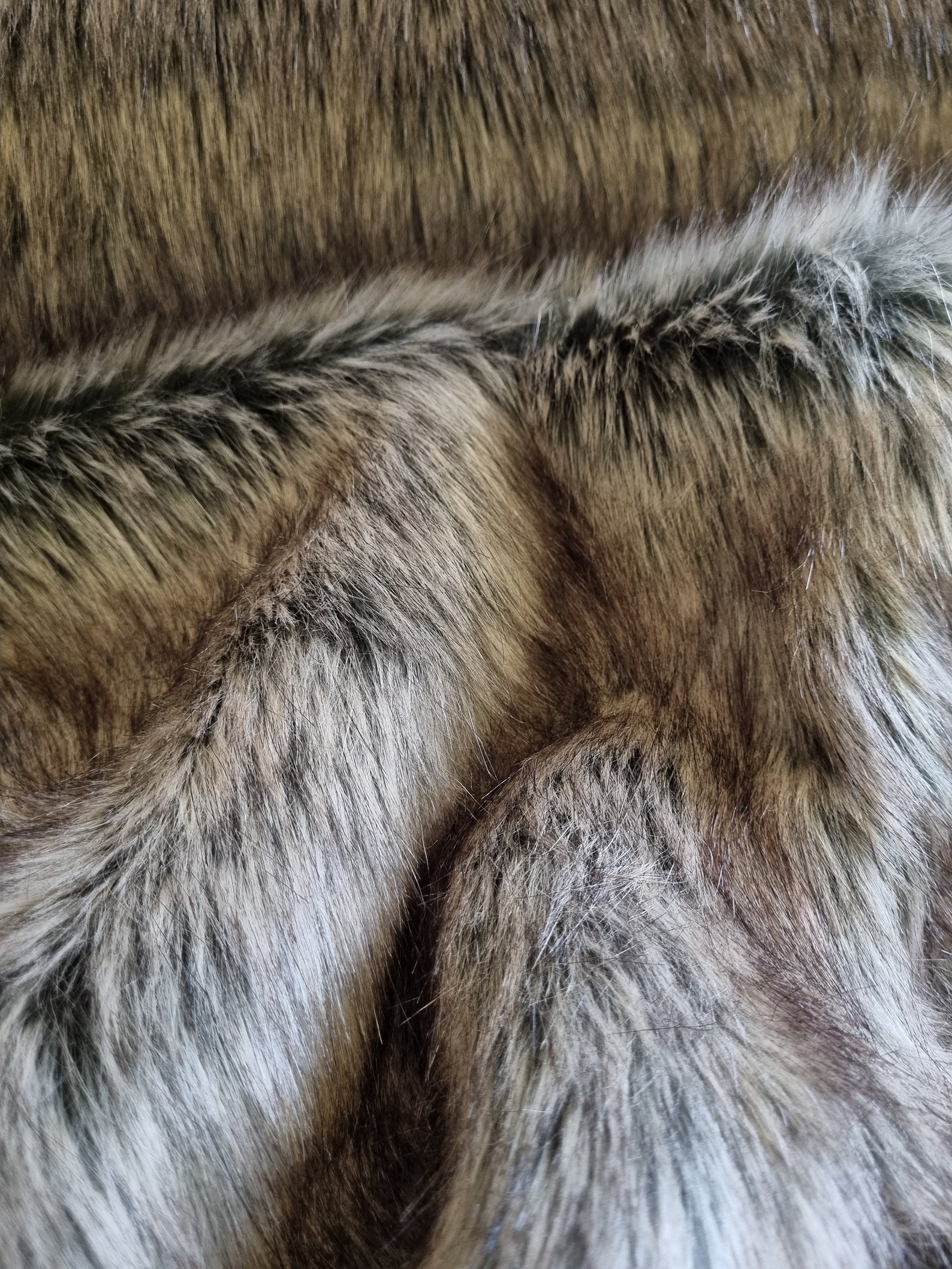 Brown Shades Faux Fur-gnome Beard-brown Fake Fur-luxury Bear - Etsy UK