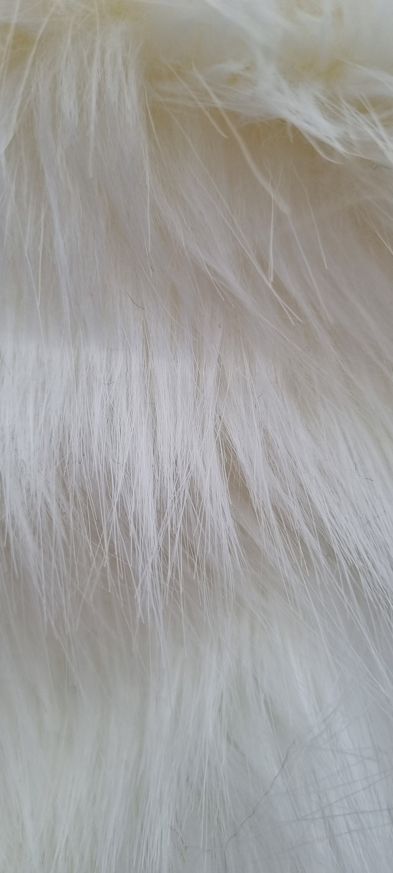 May include: Close-up of white fluffy feathers. The feathers are soft and delicate, with a slight sheen.