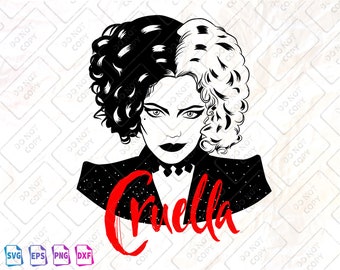 Free Free 118 Cruella Deville Cricut Disney Villains Svg SVG PNG EPS DXF File