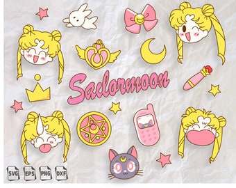 Download Sailor Moon Clipart Etsy