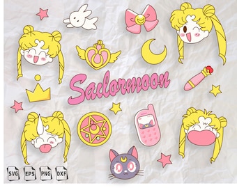 Download Sailor Moon Clipart Etsy