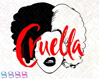 Free Free 118 Cruella Deville Cricut Disney Villains Svg SVG PNG EPS DXF File