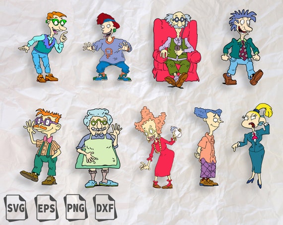 Download Parents Rugrats Bundle 9 svg designs Rugrats svg American ...