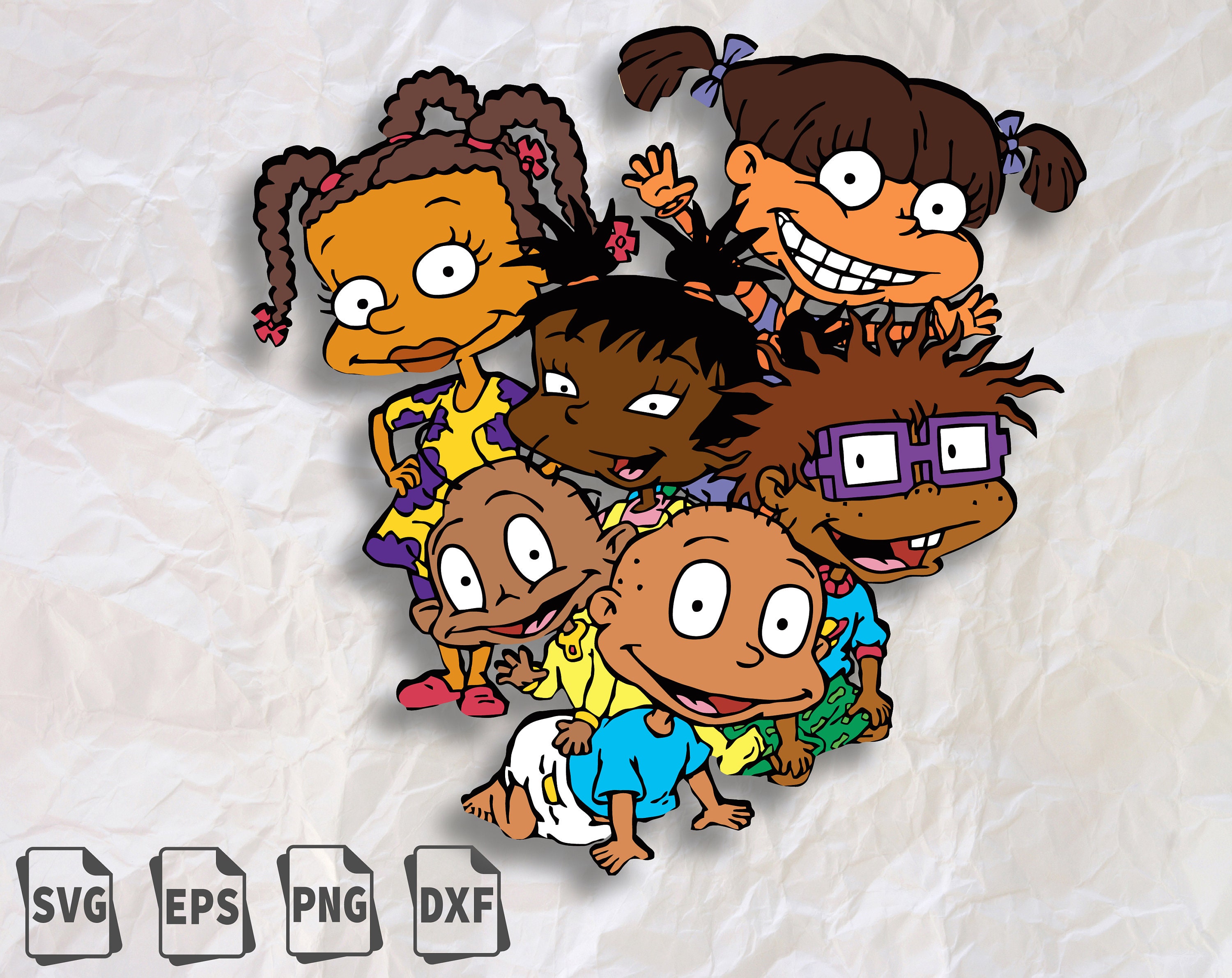 Download African Rugrats svg bundleRugrats Friends svgAfrican | Etsy