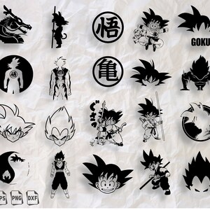 Download Dragon Ball Z Svg Etsy