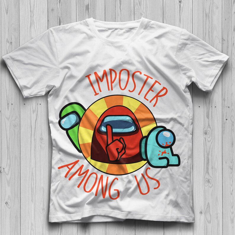 imposter among us svg among us clip art among us shirt etsy
