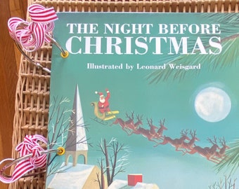 Christmas Journal, Handmade Xmas Memory Book, Repurposed Book Christmas Junk Journal, Christmas Gift for Child, Christmas Nostalgia Journal