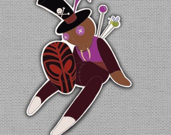 Dr. Facilier Disney Villain Sticker