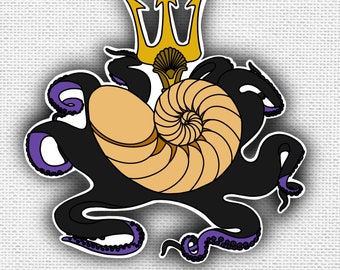 Ursula Disney Villain Sticker