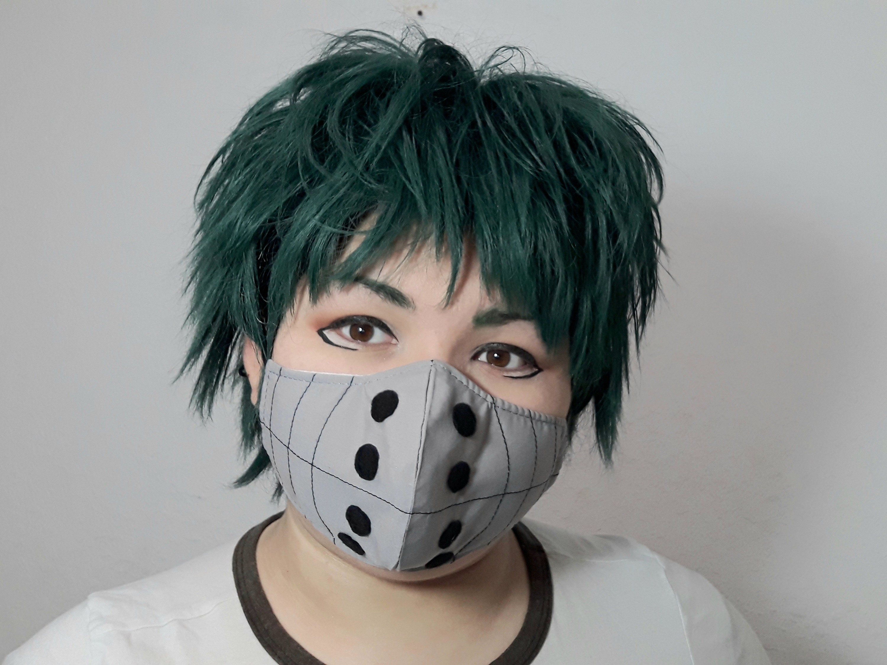 Midoriya inspired hero Deku face mask Etsy