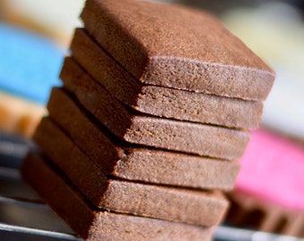 Chocolate Cut-Out Cookie Recipe - PDF Digital Download | No Spread | Roll Out