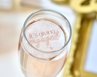 Edible Drink Toppers | Bachelorette, Hen Party & Wedding Decor