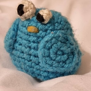 Nommy, pássaro de crochê, brinquedo para gato recheado com erva-de-gato orgânica