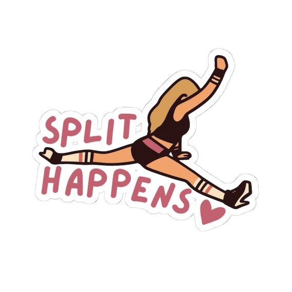 Kenzie Splits Sticker | Love Island Meme Vinyl Decal, Reality TV Fan Gift