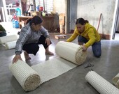 WIDTH 24 quot . Premium Rattan Cane Mesh Natural or Bleached, Webbing Cane Width 24 quot (60cm) x 12 quot 24 quot 36 quot 48 quot DIY Interiors.