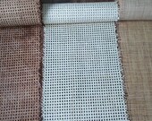 Width 18 quot , Premium Rattan Cane Mesh Natural or Bleached, Webbing Cane Width 18 quot (45cm) x 12 quot 36 quot 48 quot 60 quot 72 quot 84 quot 120 quot 168 quot , DIY Interiors.
