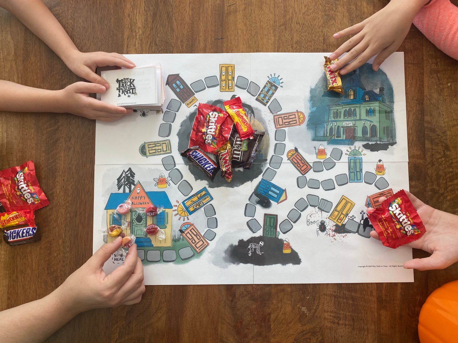 Halloween Game Trick-or-Treat Alternative Printable Board - Etsy.de