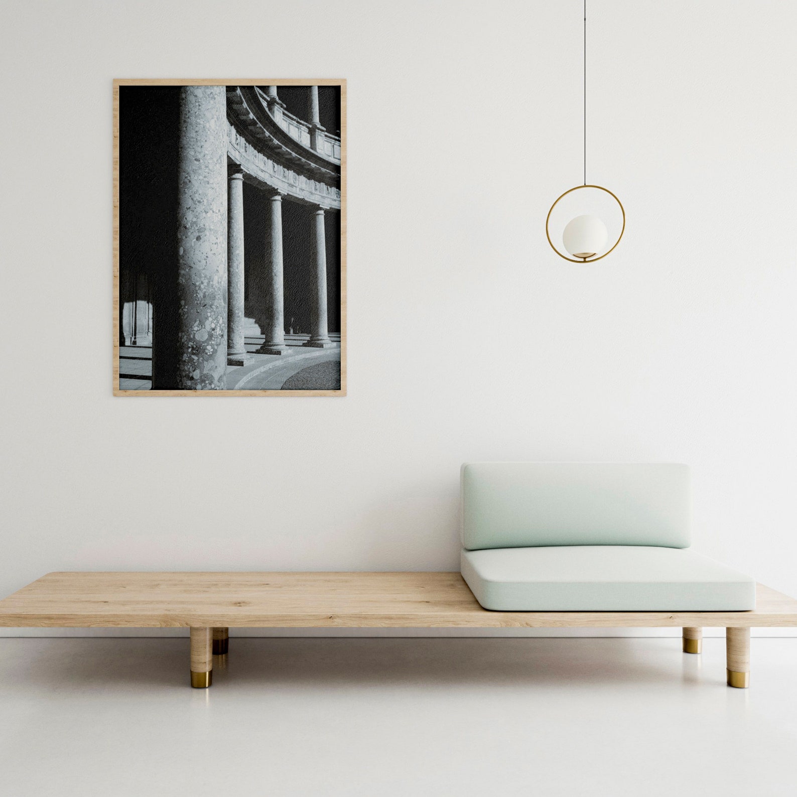 Roman printable wall art roman column wall art black and Etsy